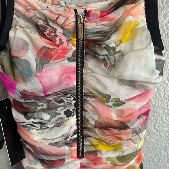 Guess by Marciano x Jennifer Lopez Ruched Midi Dress - XS - NWT - Picture 6 of 16